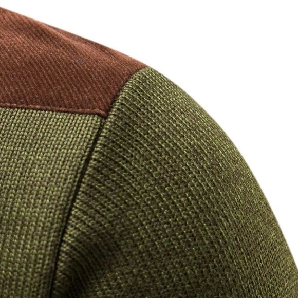 Army Greens Mens Sweater - Picture 5 of 5